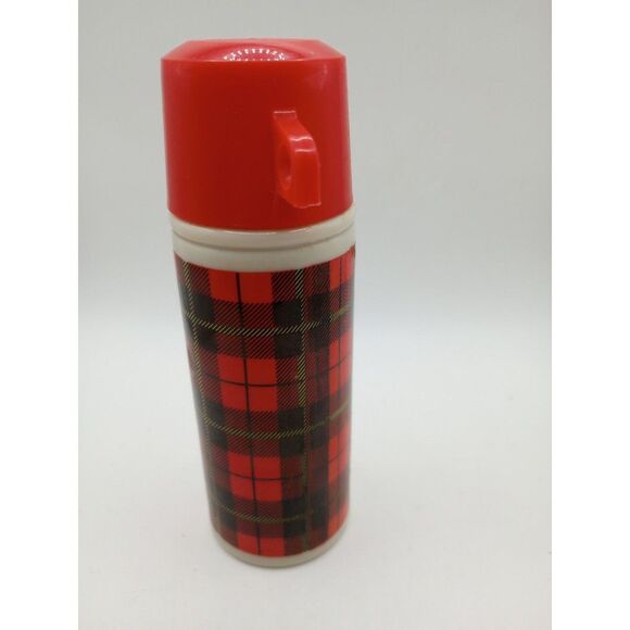 Avon Other - Vintage~Avon "Plaid THERMOS Decanter Bottle- Wild Country After Shave" 3 Oz Full